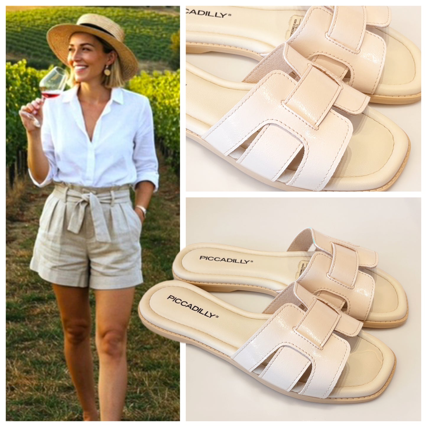 SANDALIA PICCADILLY 508082 WHITE VEMIZ