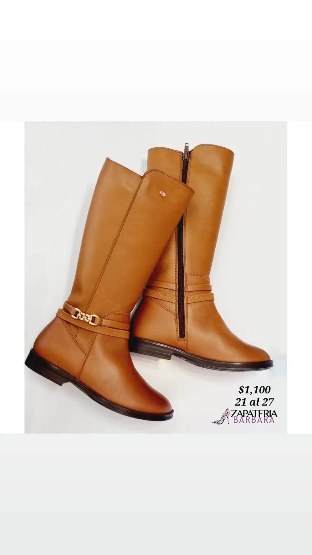 BOTA NIÑA COQUETA 92911 LARGA MIEL