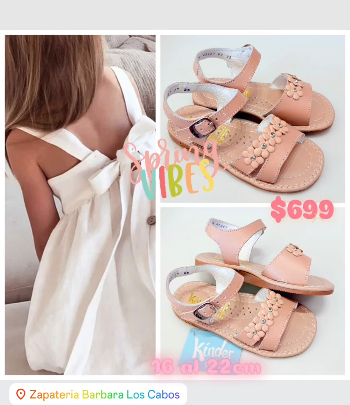 HUARACHE NIÑA 6684 KINDER OSCARIA PATHE NUDE
