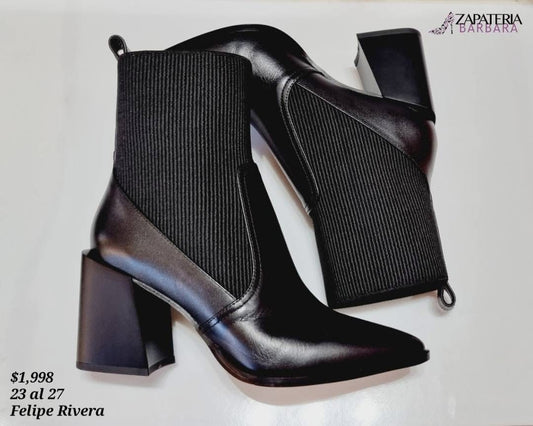 BOTIN 41000 FELIPE RIVERA PIEL NEGRO