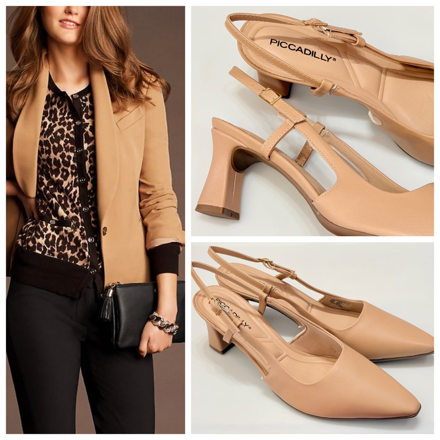 ZAPATILLA DESTALONADA PICCADILLY 764005 MAQUILLAJE