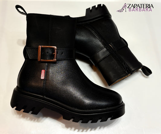BOTA NIÑA 19577 ELEFANTE PIEL NEGRO