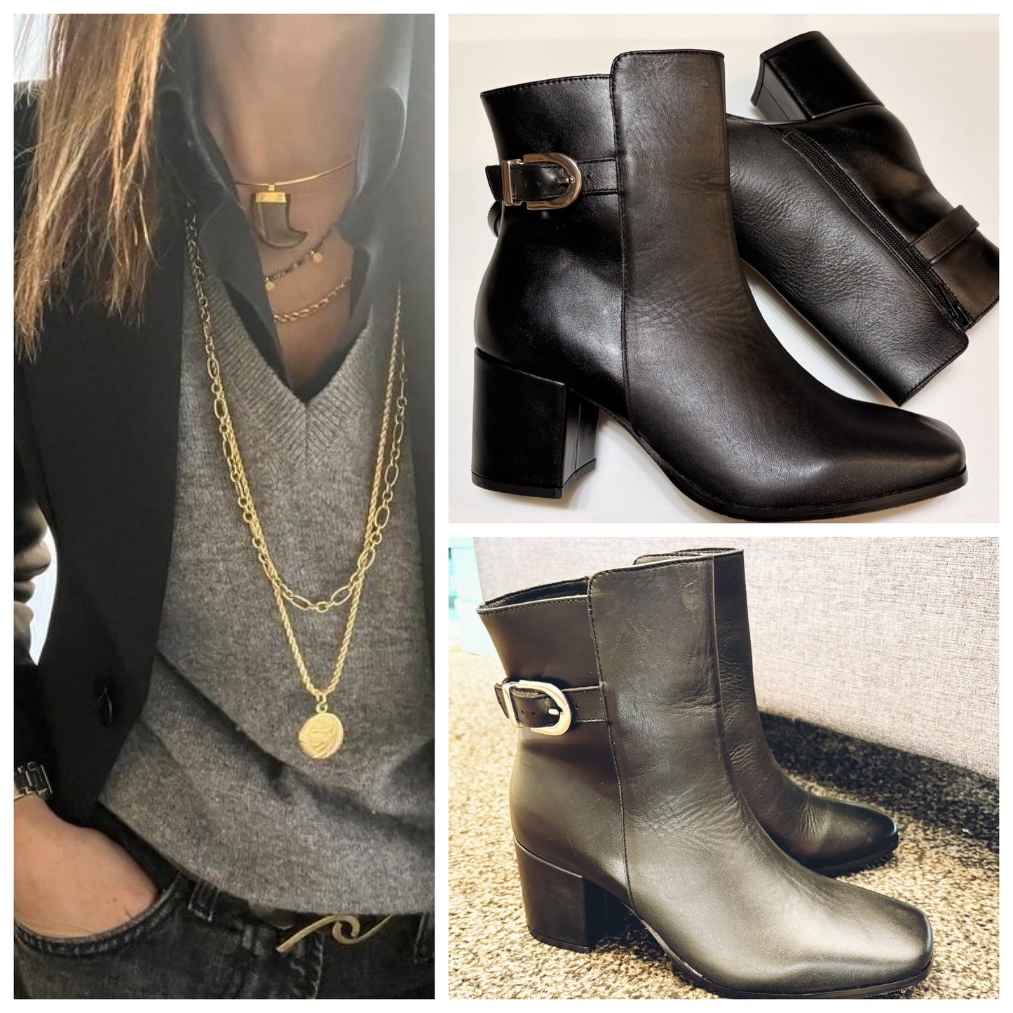 BOTIN 19401 HISPANA PIEL NEGRO ERIKA