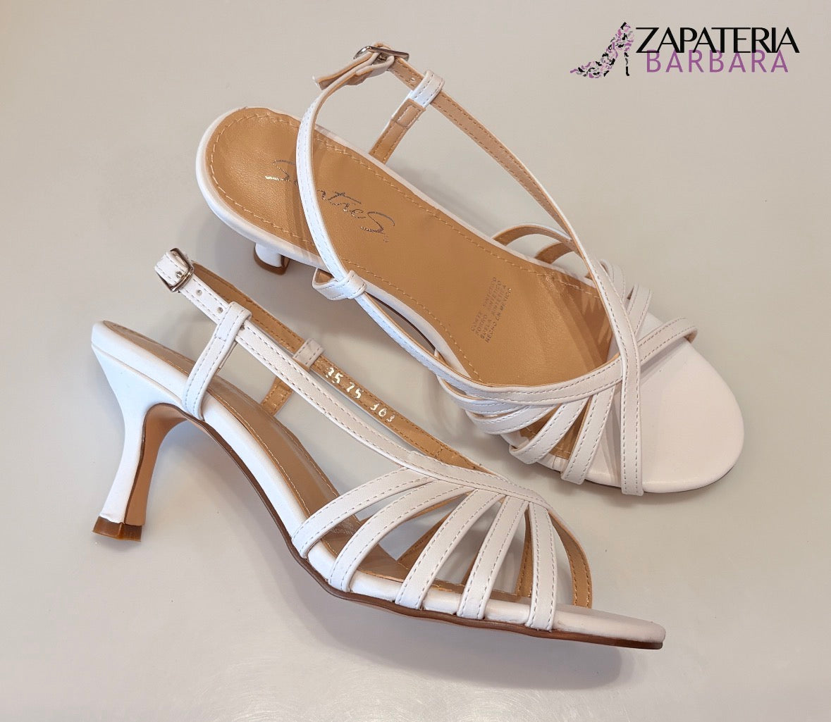 ZAPATILLA 363 SENTIES TIRAS SICILIA BLANCO