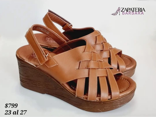 PLATAFORMA SUAVE CAMINAR 8204 CAFE