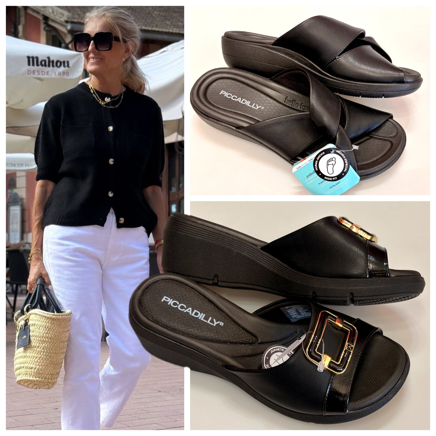 SANDALIA CONFORT 540408 PICCADILLY PETRO