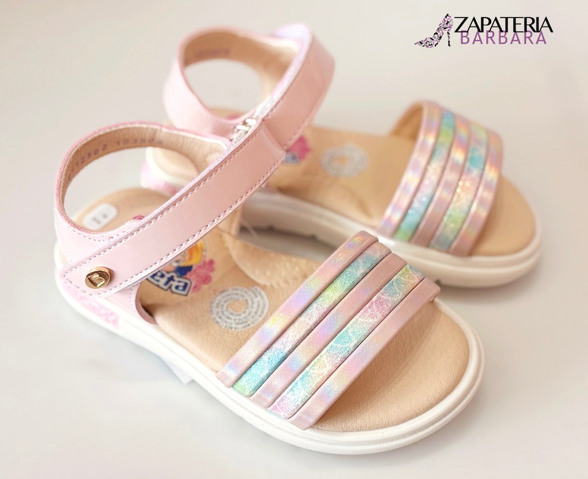 HUARACHE NIÑA COQUETA 103905 ROSA TORNASOL
