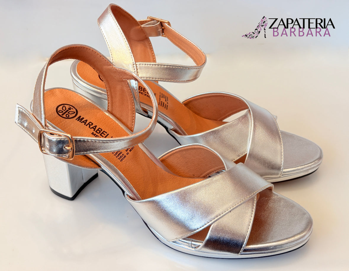 ZAPATILLA PULLMAN 862 PLATA CRUZADO