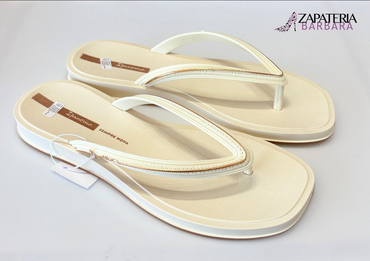 SANDALIA PLAYA 27398 IPANEMA BEIGE/ COBRE
