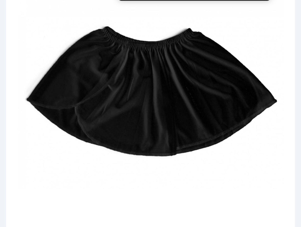 FALDA BALLET MIGUELITO JERSEY CON ELASTICO ROSA Y NEGRO