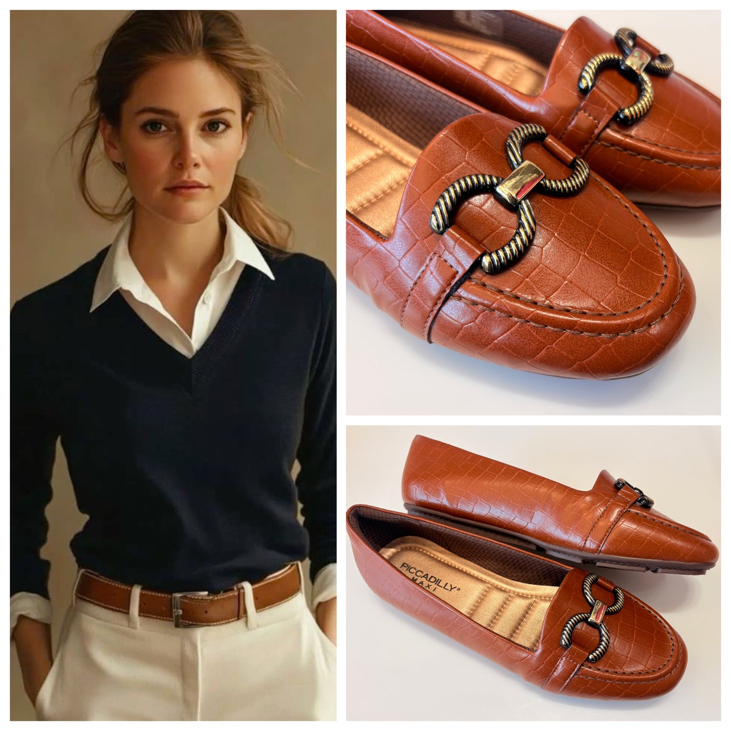 MOCASIN PICCADILLY 122033 CAMEL