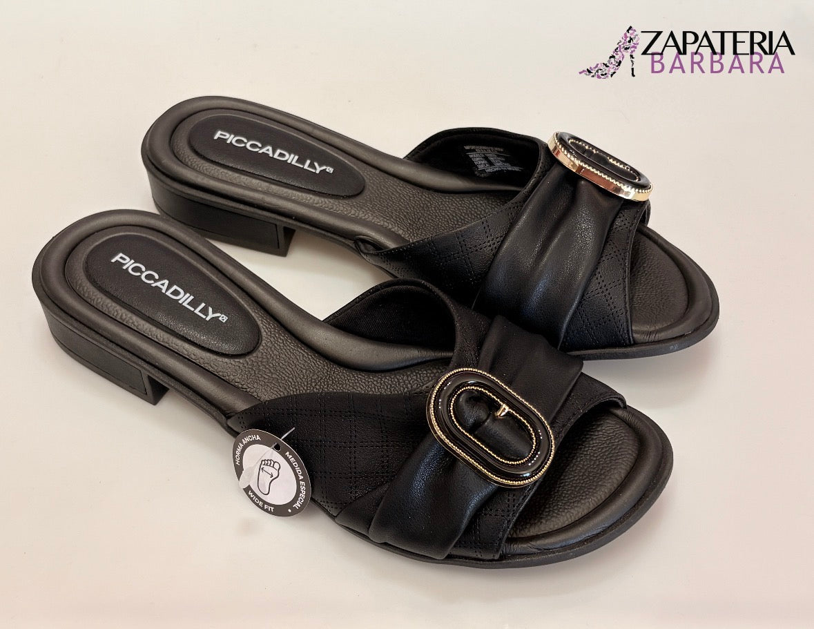 SANDALIA MINI TACON 590070 PICCADILLY NEGRO