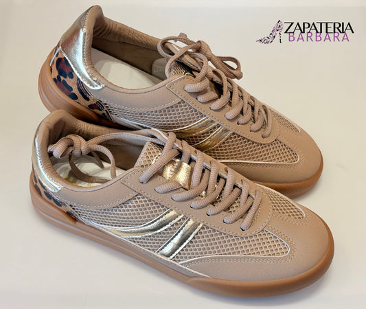 TENIS EFE 454001 OCTAVIA ANIMAL PRINT BEIGE