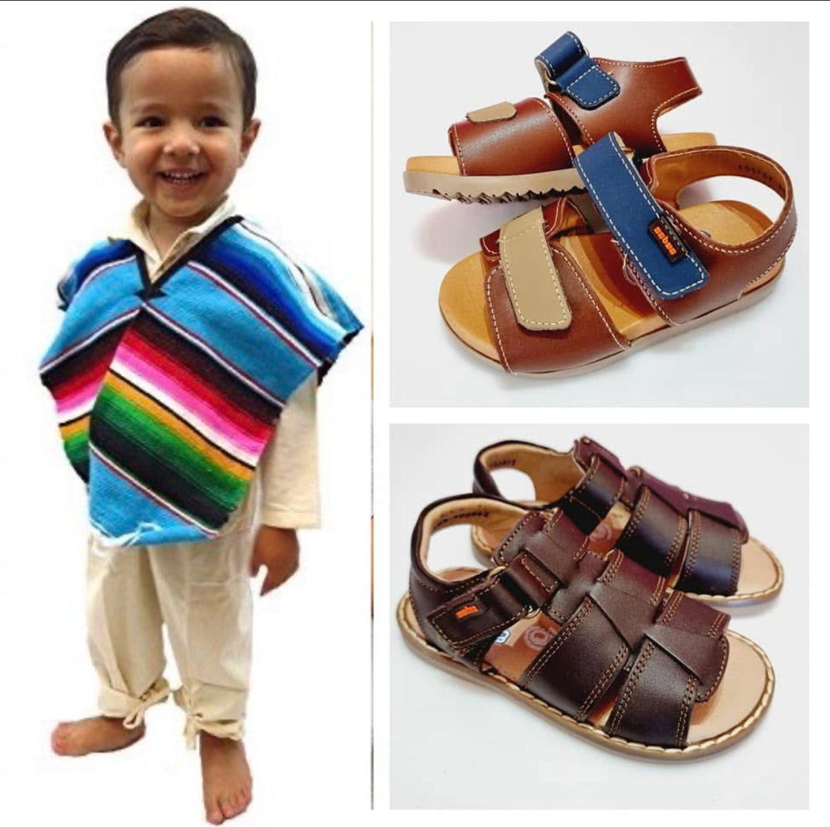 HUARACHE NIÑO 101701 AUDAZ LADRILLO