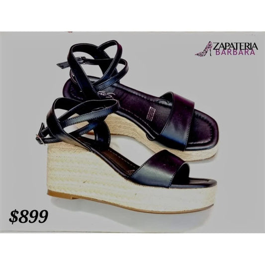 ALPARGATA 838 SENTIES NEGRA 7cm