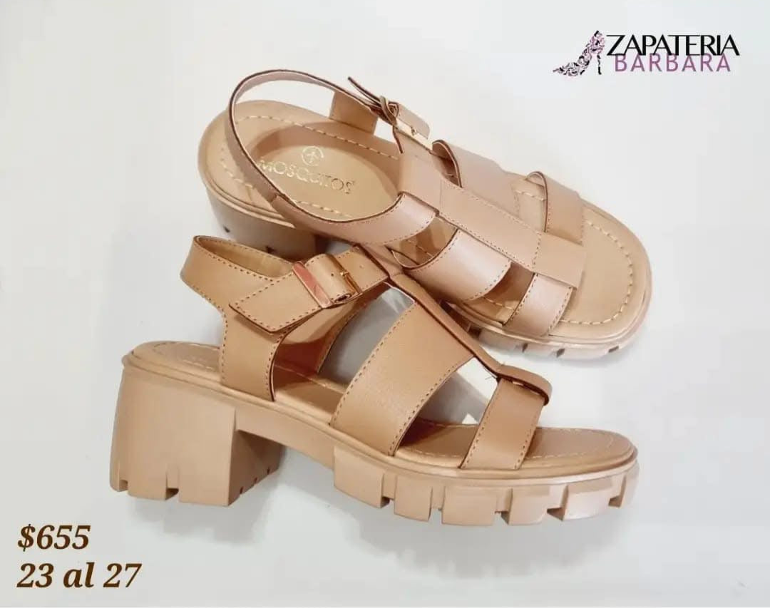 SANDALIA VINTAGE 2101 MOSQUITOS MAQUILLAJE