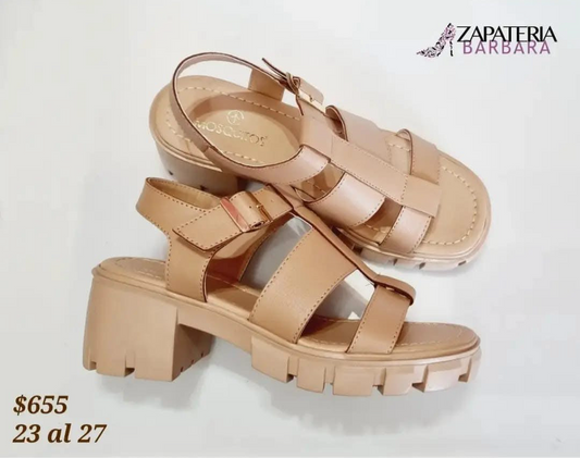 SANDALIA VINTAGE 2101 MOSQUITOS MAQUILLAJE