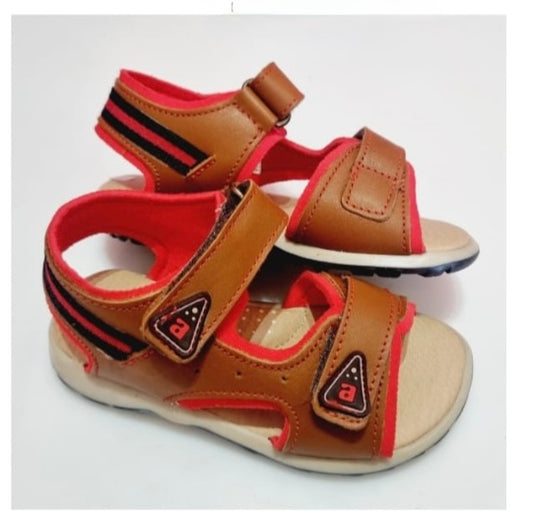 HUARACHE AUDAZ 100610 MIEL/ROJO