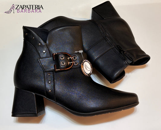 BOTIN PICCADILLY 748037 TACON 6CM NEGRO