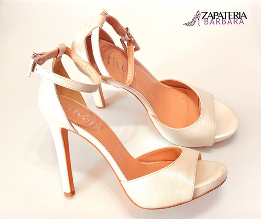 ZAPATILLA FELIPE RIVERA 10706 PERLA NIEBLA