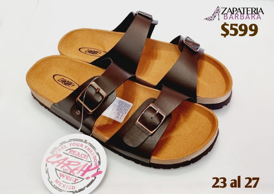 SANDALIA CARAY 2647 ARMENIA BROWN