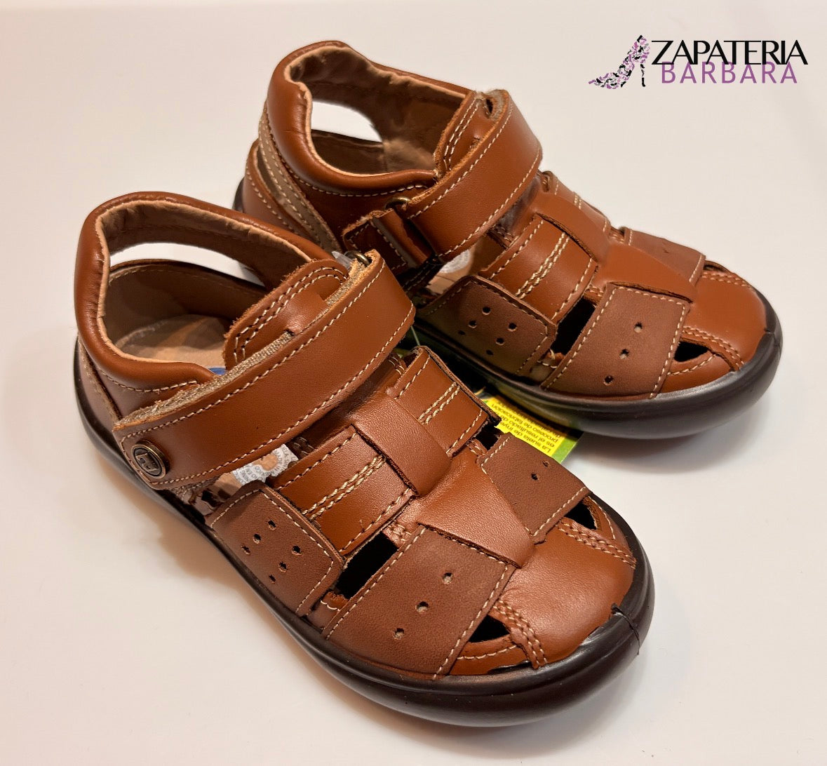 HUARACHE NIÑO 165705 AUDAZ PIEL MIEL