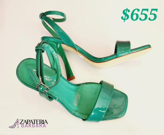 ZAPATILLA 653 SENTIES VERDE ESMERALDA