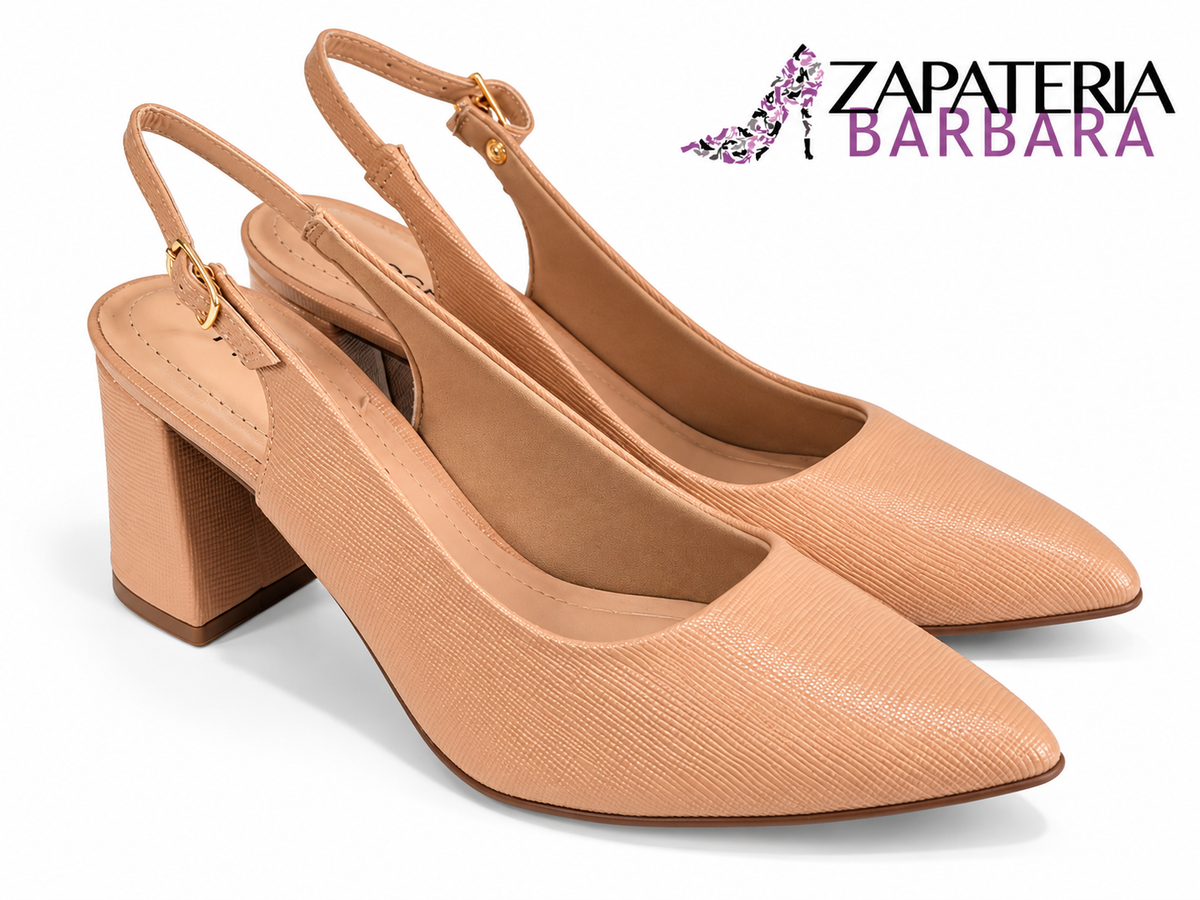 ZAPATILLA DESTALONADA 745145 PICCADILLY NUDE