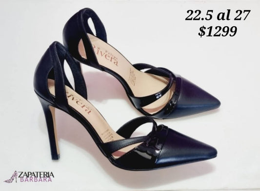 ZAPATILLA FELIPE RIVERA 20504 NEGRO PUNTA