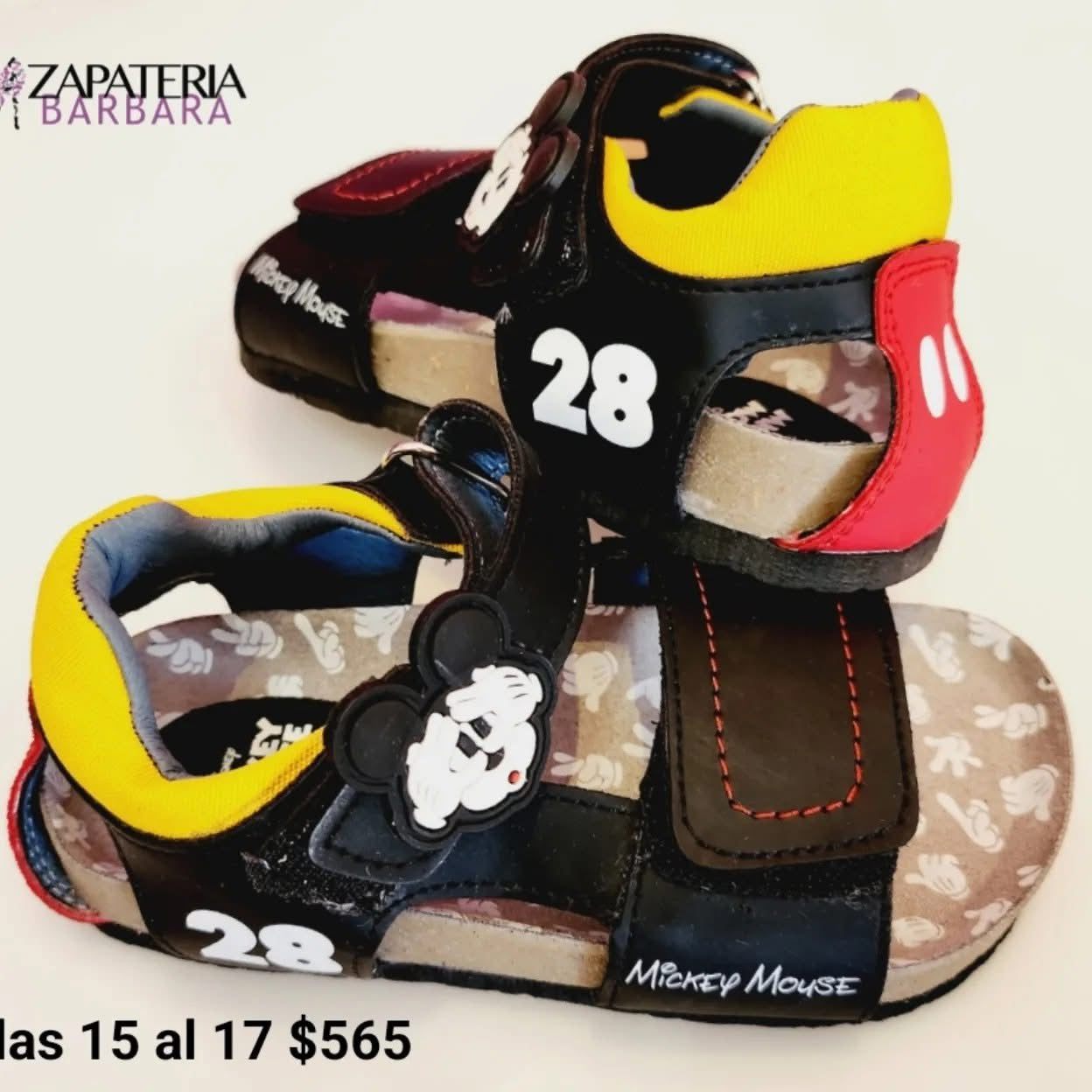 HUARACHE TROPICANA 17746 DISNEY MICKEY