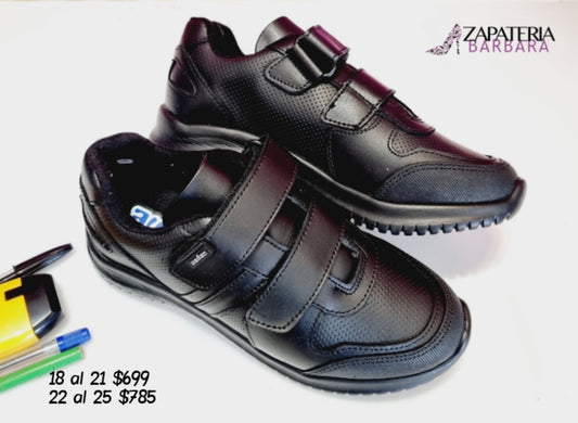 TENIS AUDAZ 135506 NEGRO PUNTA ANTIRRASPONES