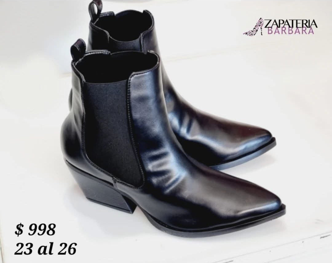 BOTIN 777 SENTIES JULIETA PIEL NEGRO
