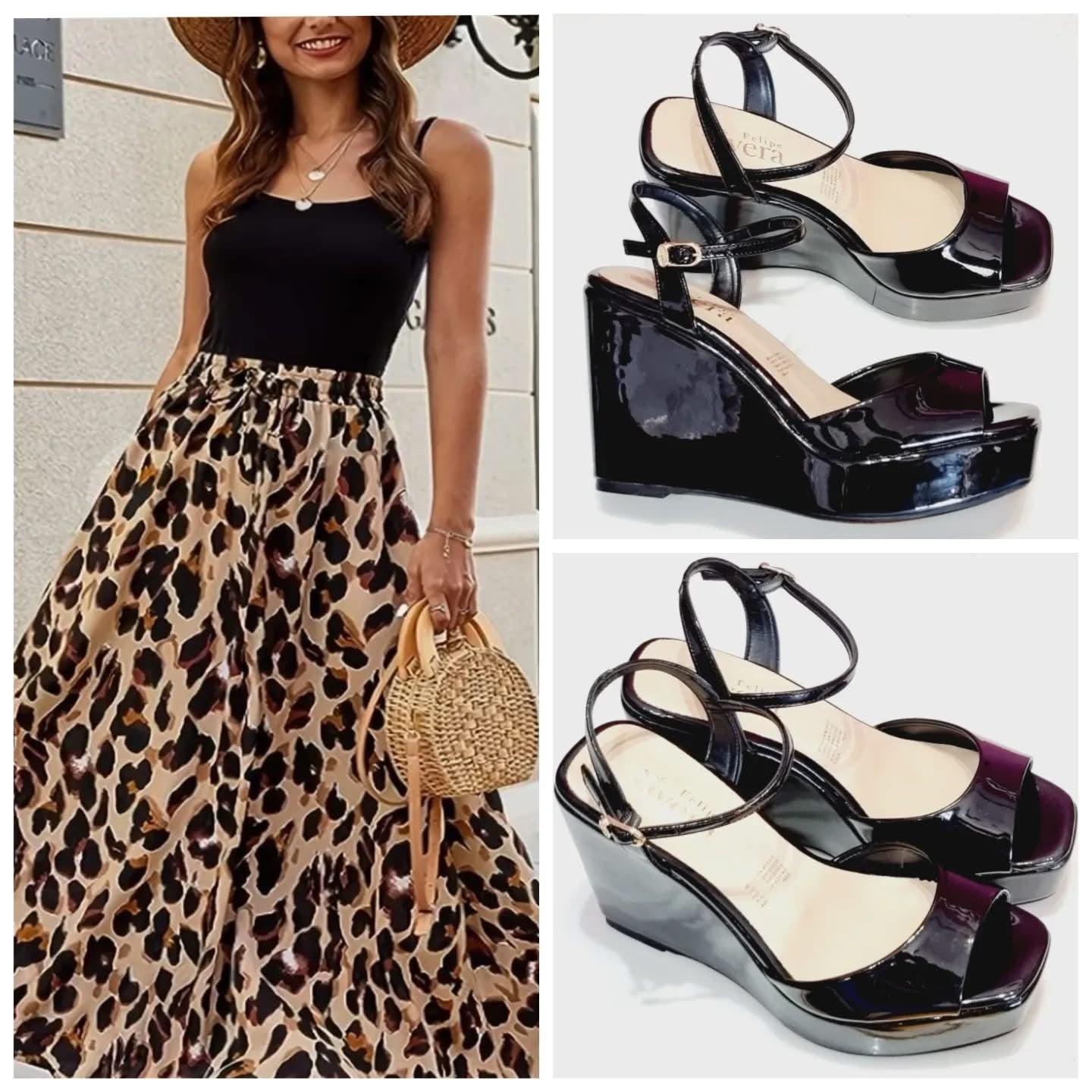 PLATAFORMA FELIPE RIVERA 61000 CHAROL NEGRO