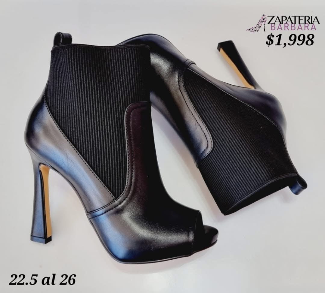 BOTIN DESPUNTADO 12705 FELIPE RIVERA PIEL NEGRO