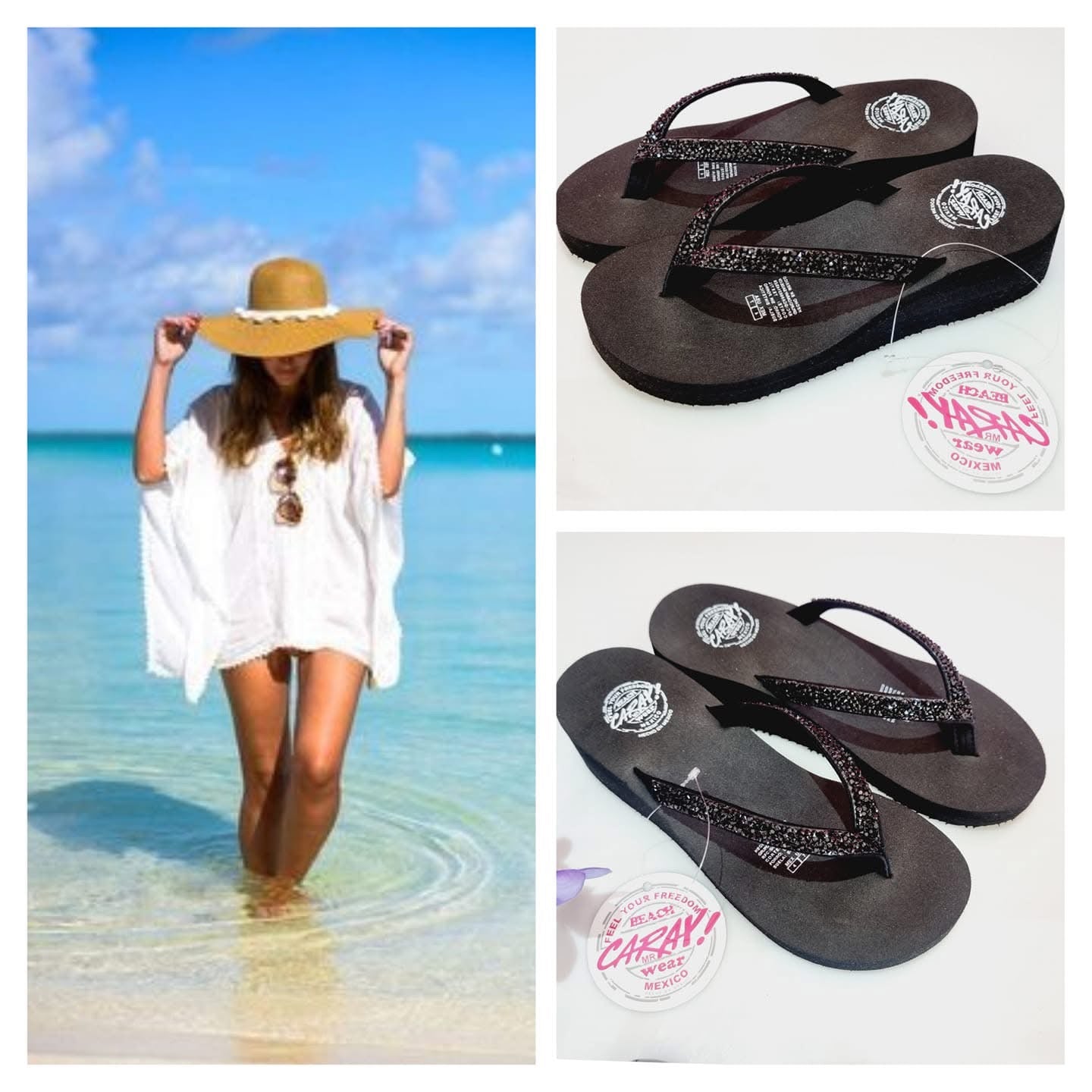 SANDALIA CARAY 8649 IVETTE NEGRO
