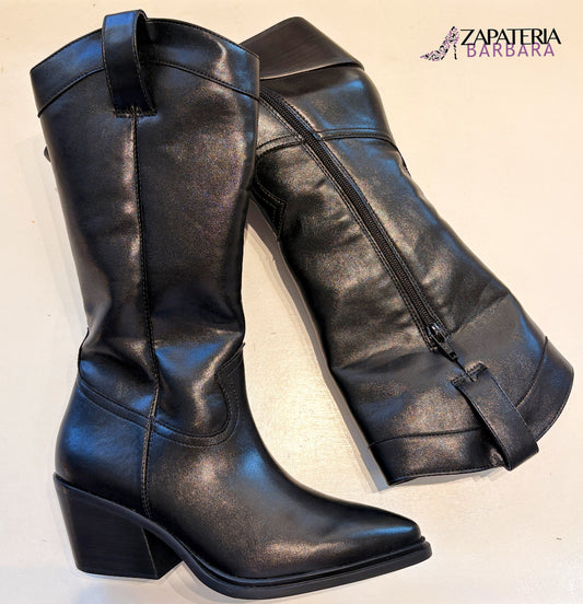 BOTA VAQUERA SALAMANDRA 717 SAVANA NEGRO