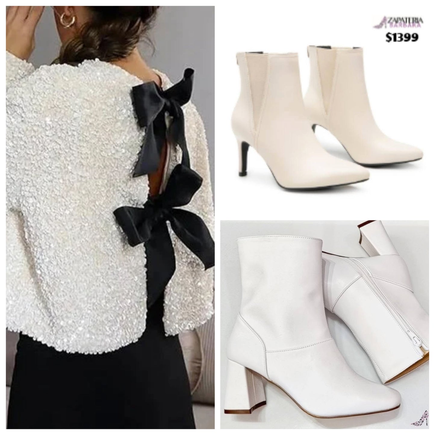 BOTIN DE VESTIR 104512 FLEXI PIEL LATTE