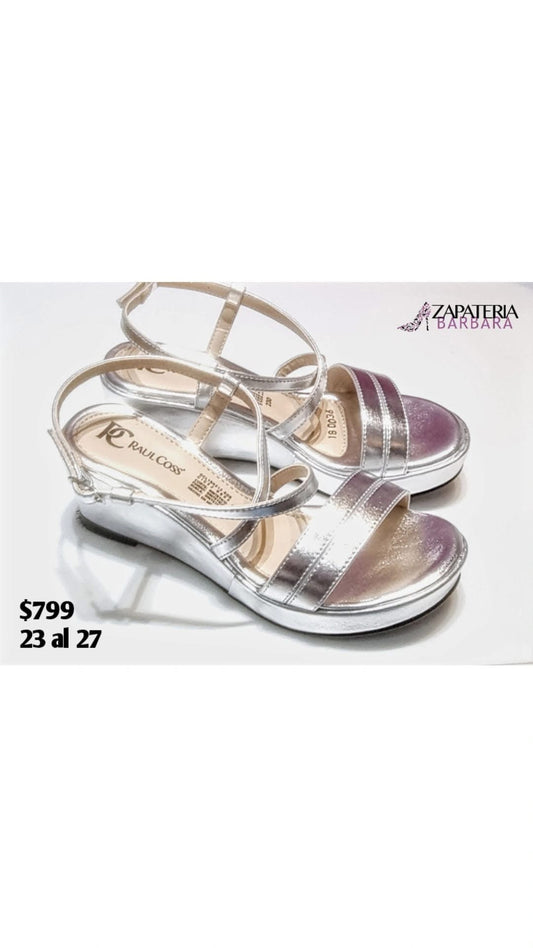 ZAPATILLA S.CORRIDA RAUL COSS 0036 PLATA
