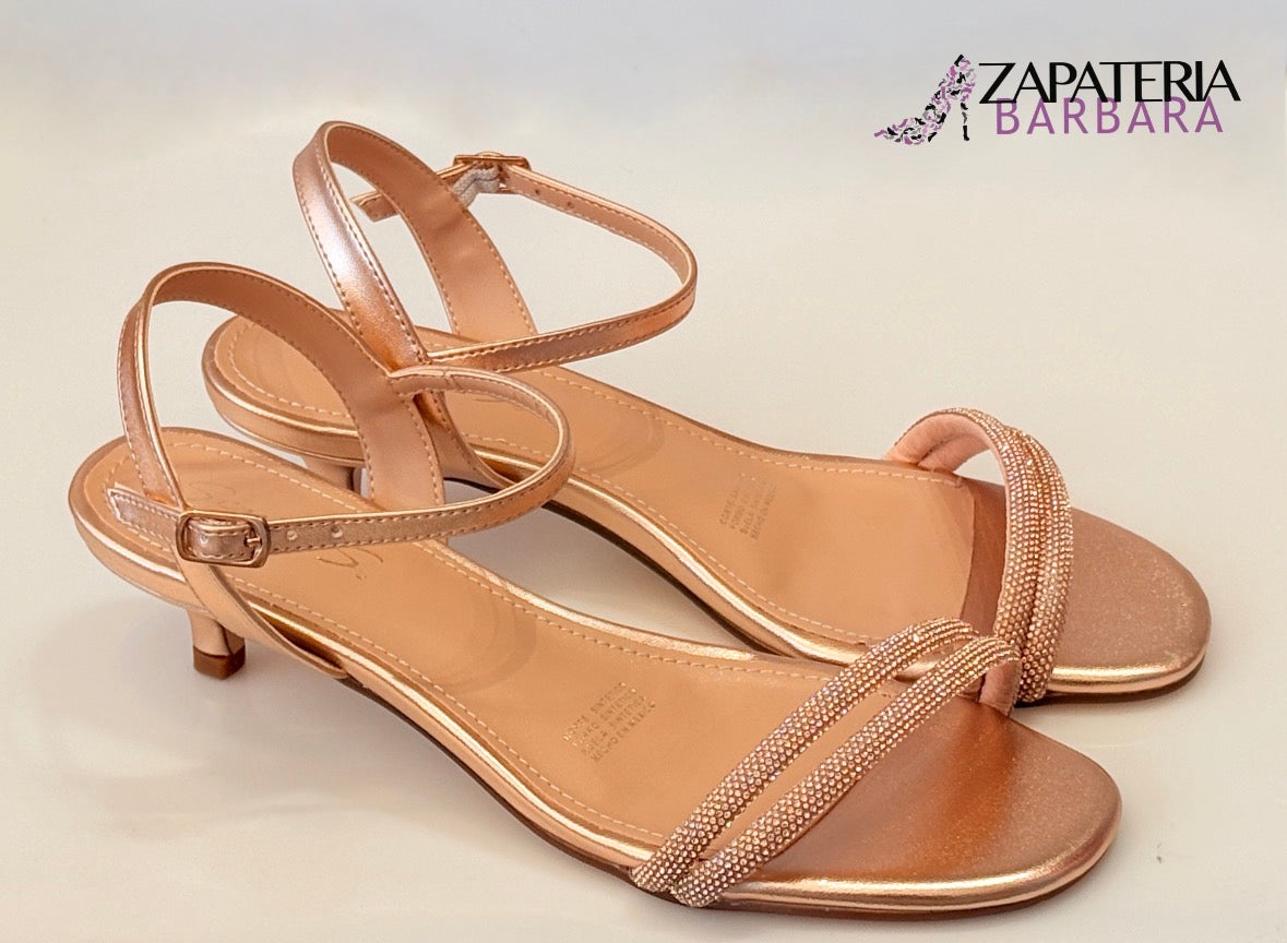 TACON MINI SENTIES 344 BRILLOS ORO ROSADO