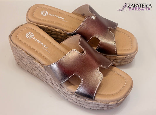 SANDALIA PLATAFORMA 20302 HISPANA AMAYA SEDA