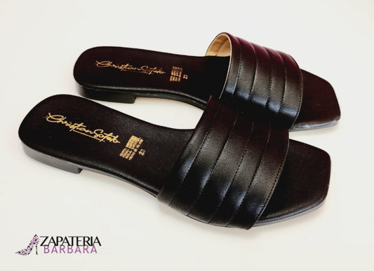 SANDALIA CRISTIAN SOTELO 108 NEGRO