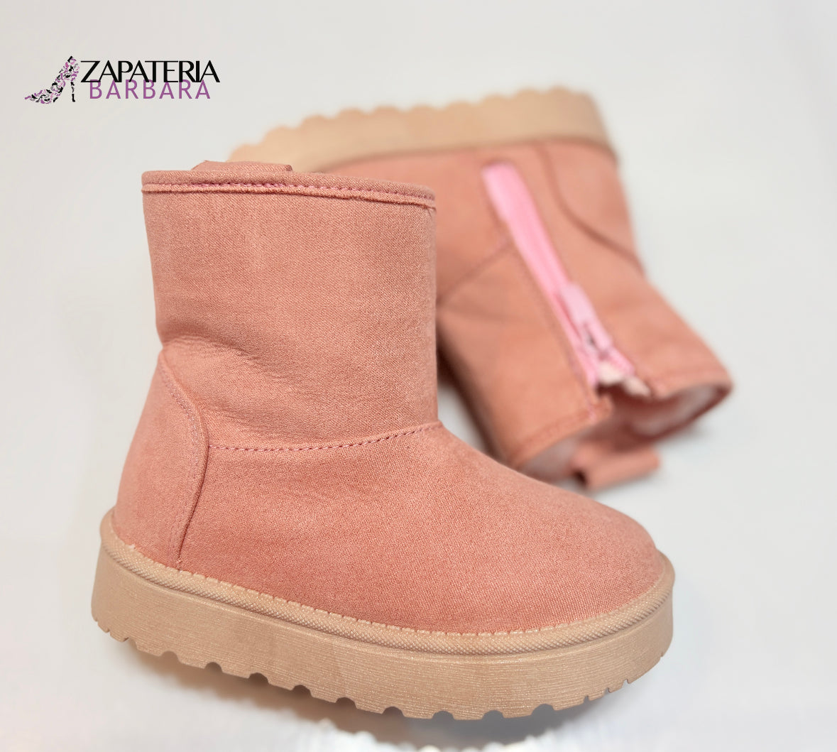 BOTA PELUDA 361001 NIÑA ROSA TROPICANA