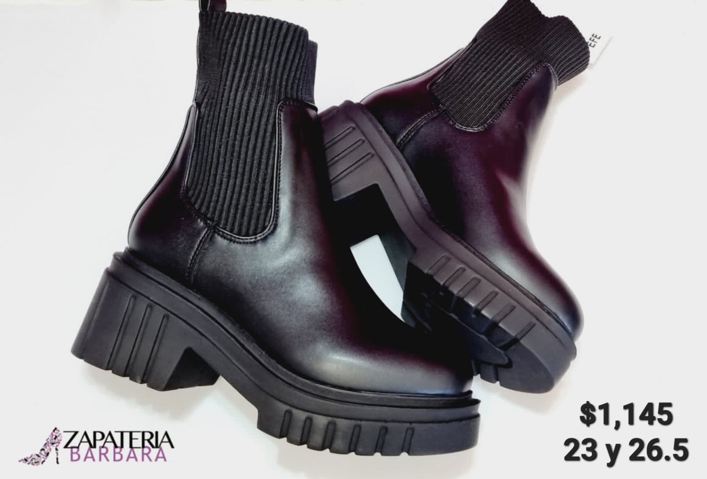 BOTA 326703 EFE MARIOLA LISA ELASTIC NEGRO