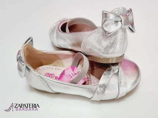 BALERINA NIÑA TROPICANA 46059 METALICO PLATA