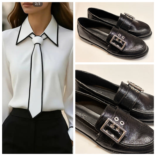 MOCASIN SENTIES 257 YANNI NEGRO C/HEBILLA