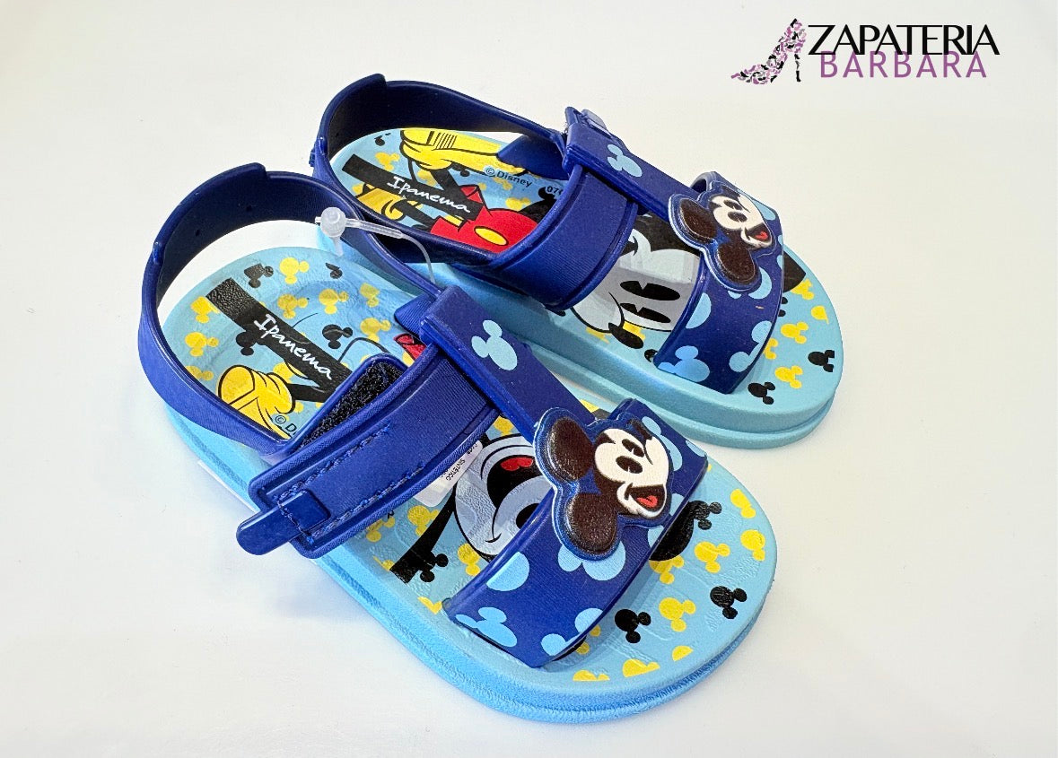 SANDALIA NIÑO 27415 IPANEMA DISNEY AZUL MICKEY