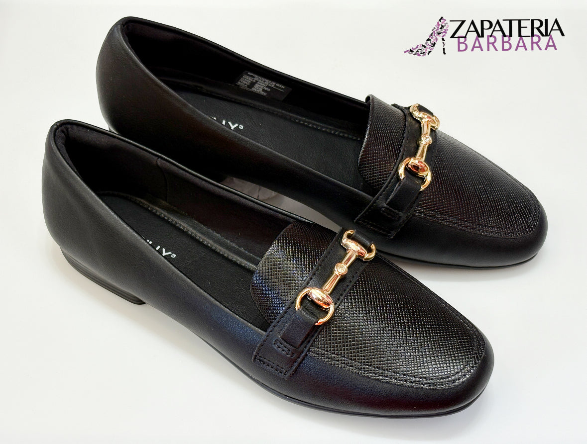 MOCASIN PICCADILLY 250247 EJECUTIVO NEGRO