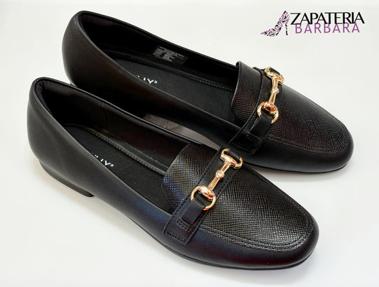 MOCASIN PICCADILLY 250247 EJECUTIVO NEGRO