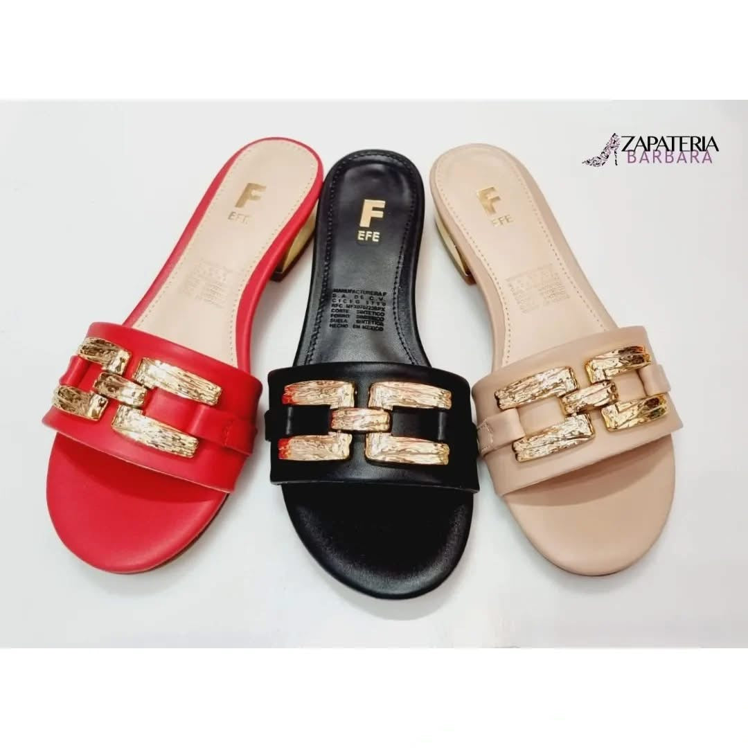 SANDALIA EFE 343103 ROJO NAIROBI