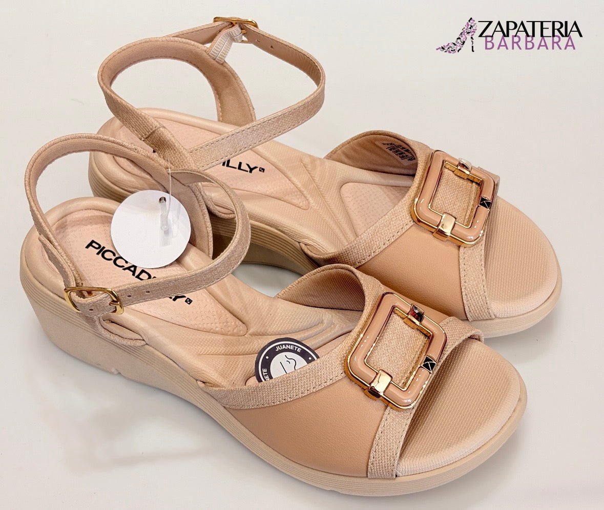 SANDALIA CONFORT 540412 PICCADILLY MAQUILLAJE